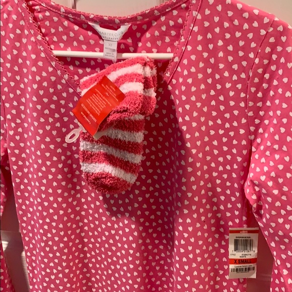 Pink Nightgown and Sock Set - Picture 3 of 4